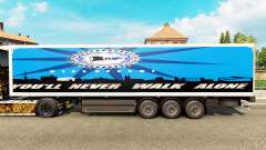 La piel Arminia Bielefeld en semi para Euro Truck Simulator 2