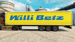 Willi Betz de la piel para remolques para Euro Truck Simulator 2