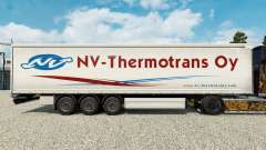 La piel NV-Thermotrans Oy en una cortina semi-remolque para Euro Truck Simulator 2