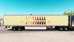 La piel de E & J Gallo Winery en el trailer extendido para American Truck Simulator