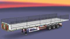 Semi-suelo con el peso del elemento puente para Euro Truck Simulator 2