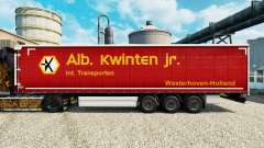 La Piel Alb. Kwlnten Jr en semi para Euro Truck Simulator 2