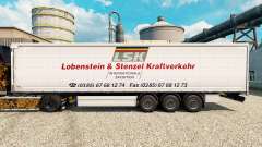 La piel LSK para remolques para Euro Truck Simulator 2