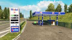 Real de las estaciones de gasolina v0.3 para Euro Truck Simulator 2