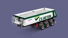 Semi-remolque tipper Schmitz Cargobull CS-HORMIGÓN para Euro Truck Simulator 2