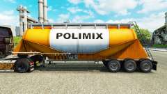 La piel Polimix cemento semi-remolque para Euro Truck Simulator 2