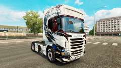 La piel Exclusivo en el tractor Scania para Euro Truck Simulator 2