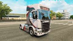 GiVAR BV de la piel para Scania camión para Euro Truck Simulator 2