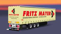 Cortina semi-remolque Schmitz Fritz Mayer para Euro Truck Simulator 2