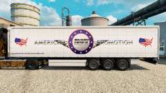 La piel de Camiones norteamericanos Promoción para remolques para Euro Truck Simulator 2