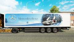 La piel de Mercedes-Benz semi-remolques para Euro Truck Simulator 2