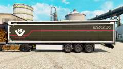 La piel Scania V8 semi para Euro Truck Simulator 2