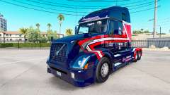 La piel de Transportadores de Carga por camión tractor Volvo VNL 670 para American Truck Simulator