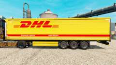 DHL v3 de la piel para remolques para Euro Truck Simulator 2