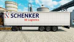 La piel Schenker Logistics de remolques para Euro Truck Simulator 2