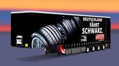 Corona de la cortina semi-remolque Fulda para Euro Truck Simulator 2