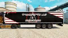 La piel de Transporte J. C & Asociados para remolques para Euro Truck Simulator 2