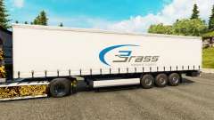 La piel de Bronce de la Logística de Transporte para remolques para Euro Truck Simulator 2