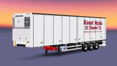El semirremolque-el refrigerador Knuy Mylin Narko para Euro Truck Simulator 2