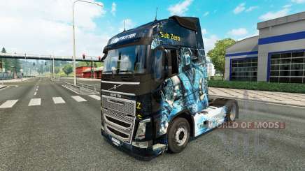 La piel es Sub-Zero en la Volvo trucks para Euro Truck Simulator 2