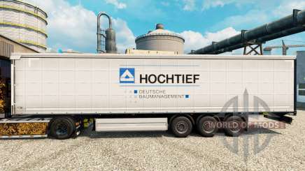 Skin Hochtief to trailers para Euro Truck Simulator 2