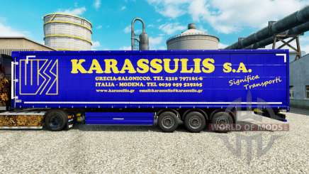 La piel Karassulis S. A. y semi-remolques para Euro Truck Simulator 2