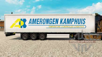 La piel Amerongen Kamphuis en una cortina semi-remolque para Euro Truck Simulator 2