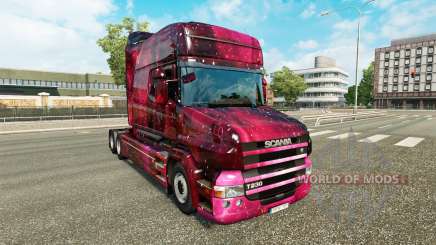 Weltall de la piel para camión Scania T para Euro Truck Simulator 2