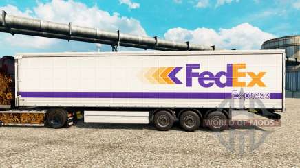 FedEx Express piel para remolques para Euro Truck Simulator 2