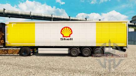 La piel de Shell para semi-remolques para Euro Truck Simulator 2