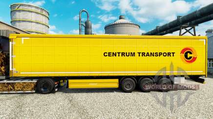 La piel Centrum de Transporte en semi-remolques para Euro Truck Simulator 2