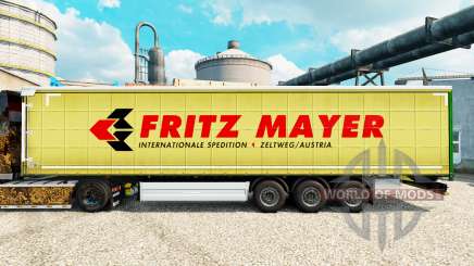 La piel Fritz Mayer en semi para Euro Truck Simulator 2