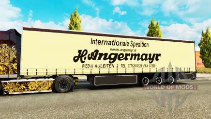 Cortina semi-remolque Vogelzang Angermayr para Euro Truck Simulator 2