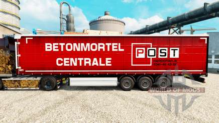 La piel Post Harderwijk en semi para Euro Truck Simulator 2