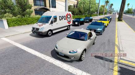 De tráfico avanzada v1.4 para American Truck Simulator