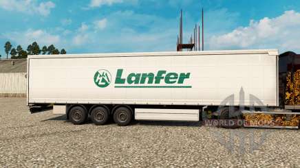 La piel Lanfer Logística para remolques para Euro Truck Simulator 2