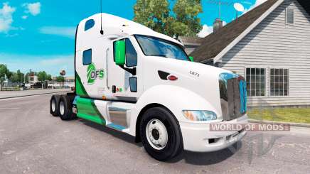 La piel DFS camión tractor Peterbilt 387 para American Truck Simulator