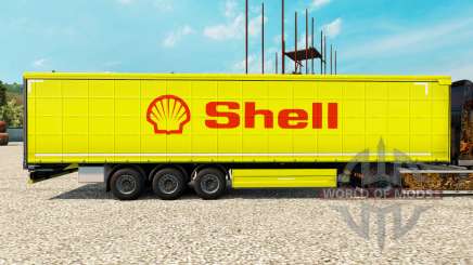 La piel de Shell para semi-remolques para Euro Truck Simulator 2