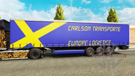 Carlson Transporte de la piel para remolques para Euro Truck Simulator 2