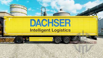 Dachser skin for trailers para Euro Truck Simulator 2