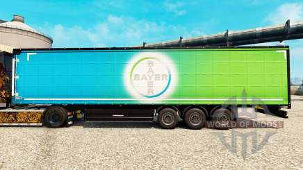 La piel de Bayer para semi-remolques para Euro Truck Simulator 2