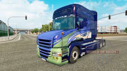 La piel de camiones Scania T para Euro Truck Simulator 2