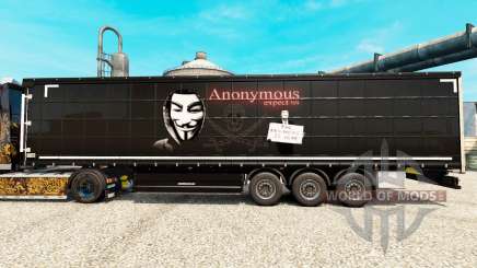 La piel por Anonymous en semi para Euro Truck Simulator 2