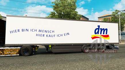 Semitrailer el refrigerador Schmitz DM Droguería para Euro Truck Simulator 2