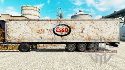 La piel de la Esso en semi para Euro Truck Simulator 2