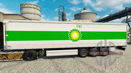 La piel de BP en semi para Euro Truck Simulator 2