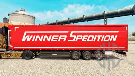 Ganador Spedition de la piel para remolques para Euro Truck Simulator 2