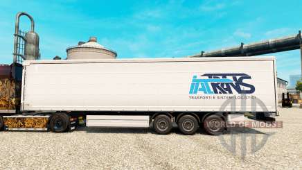 La piel Trans IAT remolques para Euro Truck Simulator 2