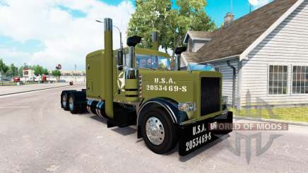 WW2 la piel Limpia para que el camión Peterbilt 389 para American Truck Simulator