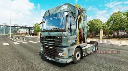 Zombie skin for DAF truck para Euro Truck Simulator 2